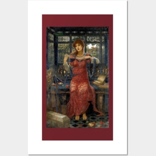 Oh Swallow, Swallow - John Melhuish Strudwick Posters and Art